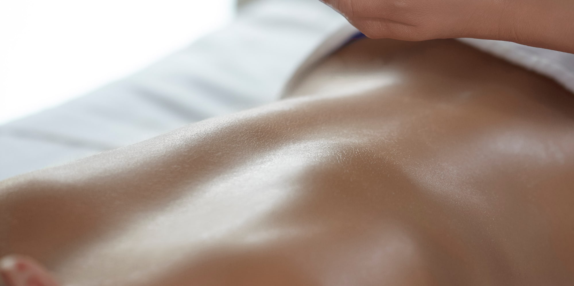 a person receiving a massage