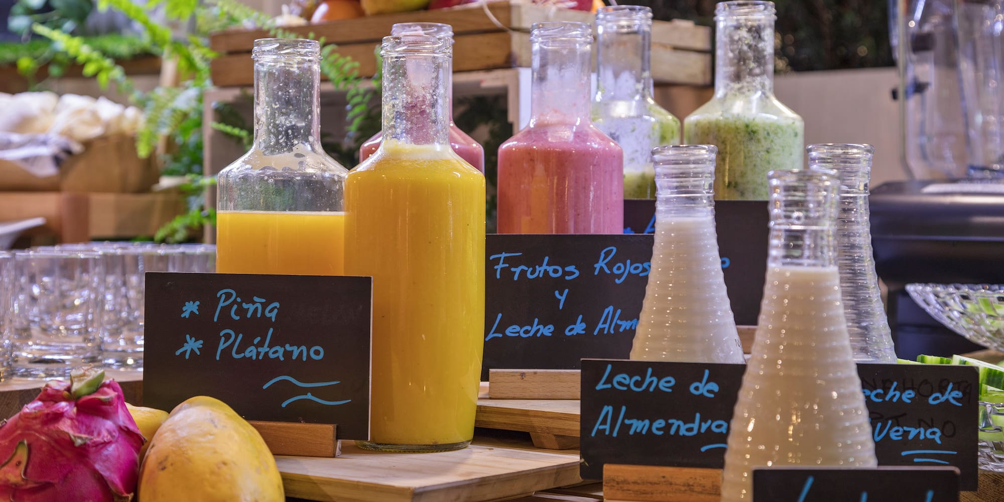a group of bottles of liquid