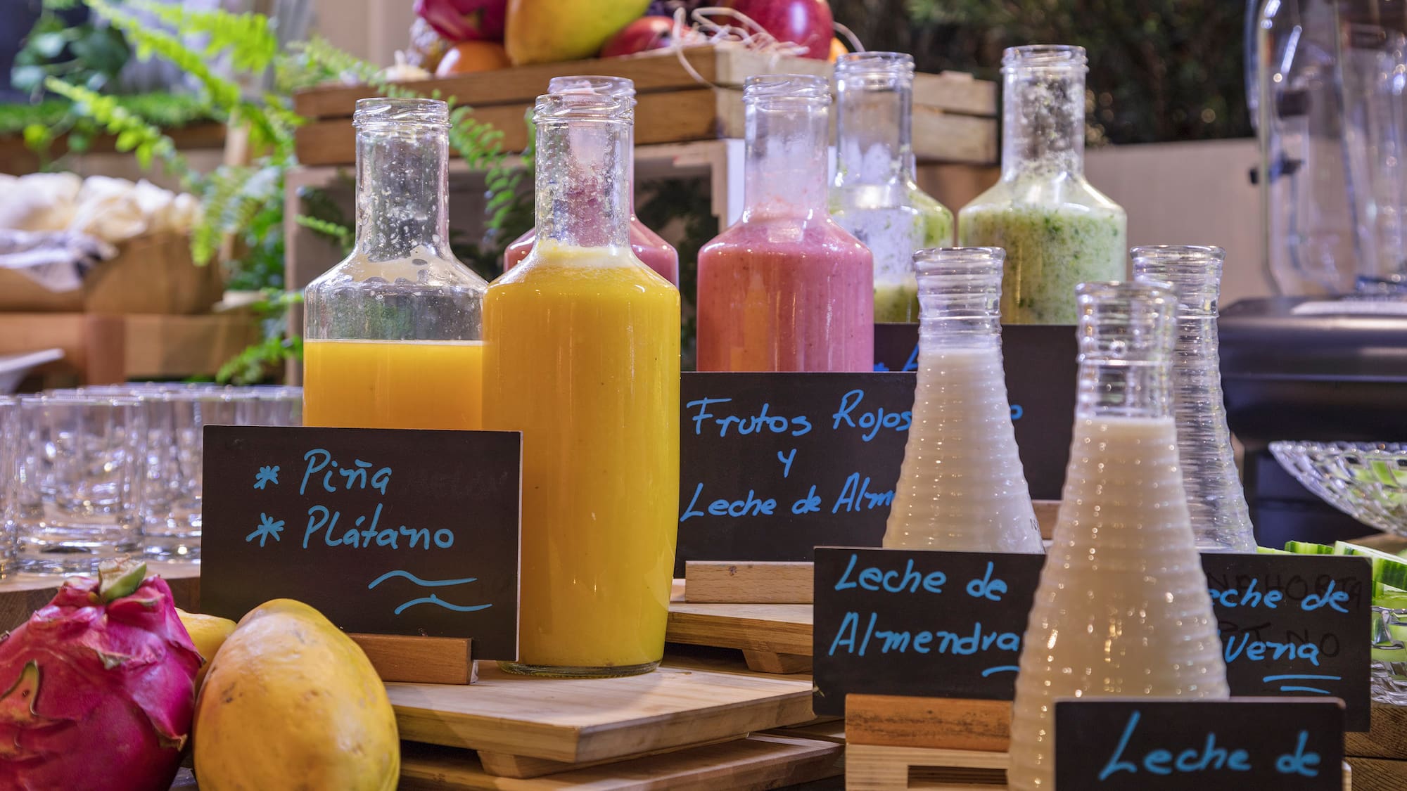 a group of bottles of liquid