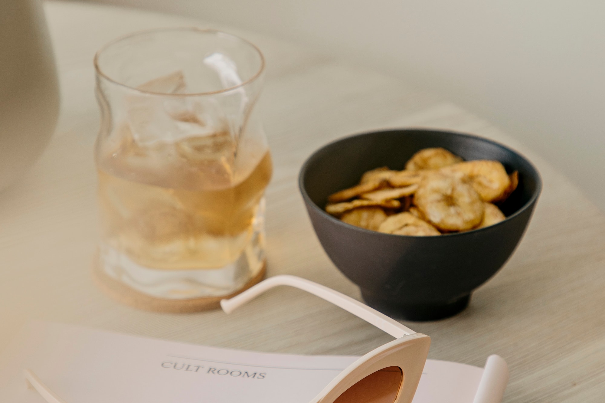 a bowl of chips and a bowl of chips on a table