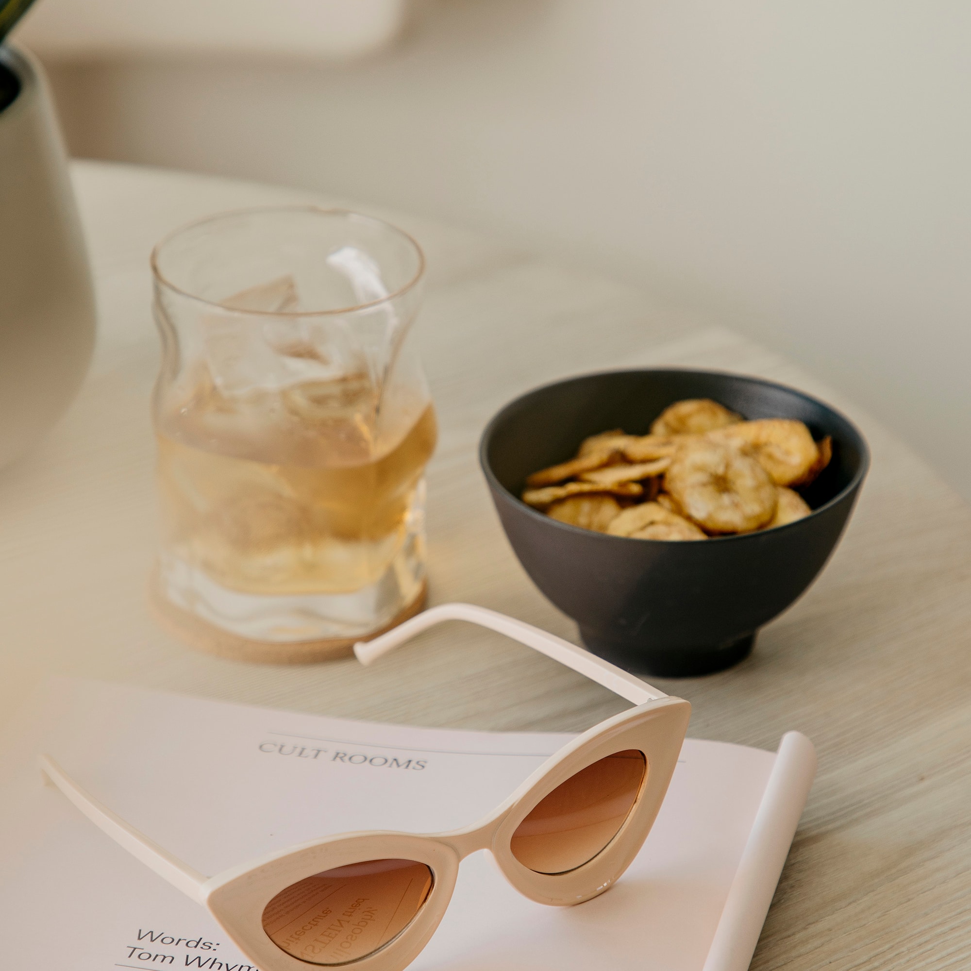 a bowl of chips and a bowl of chips on a table