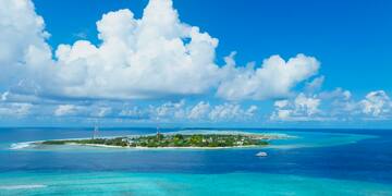 an island in the ocean