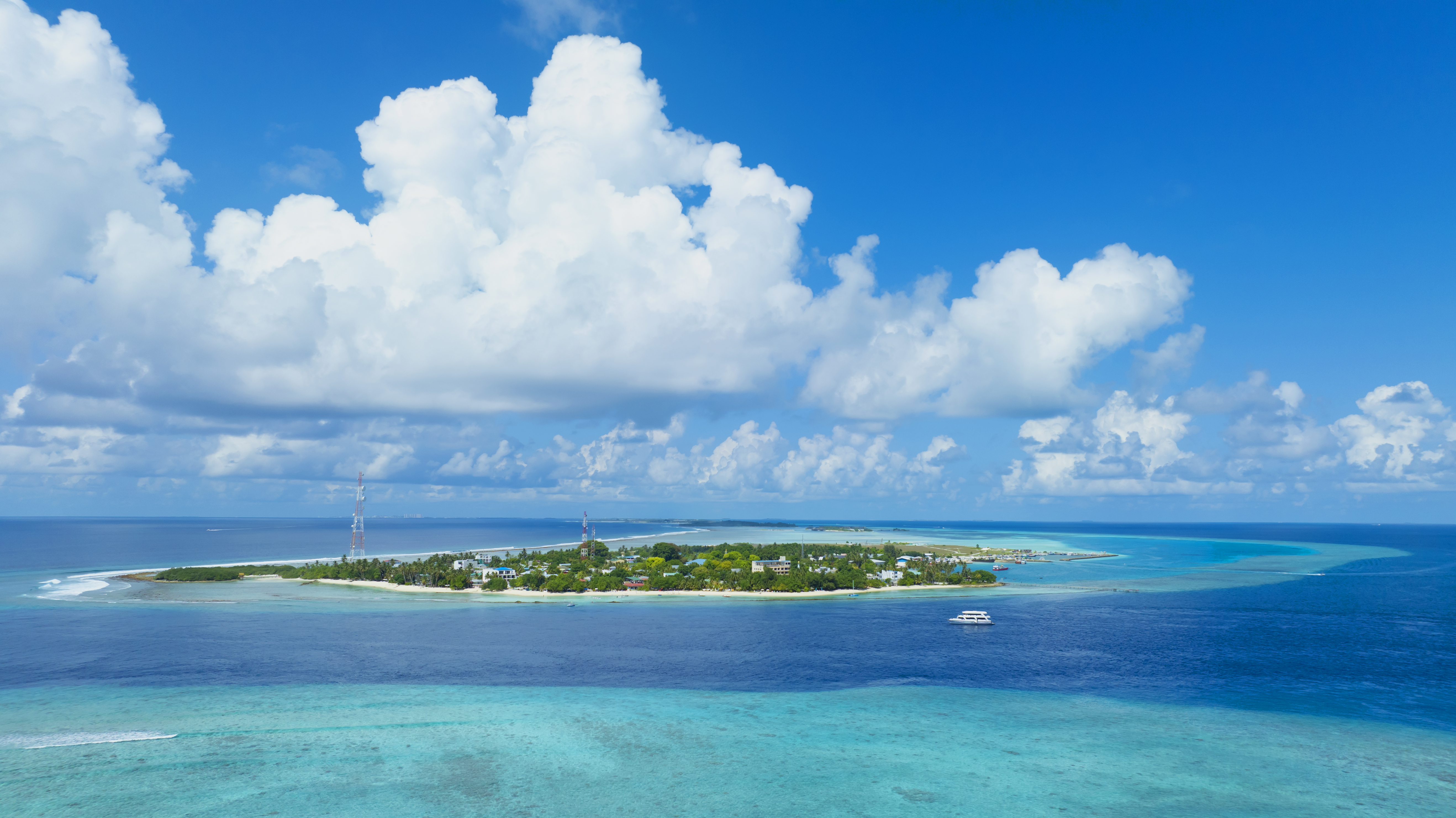 an island in the ocean