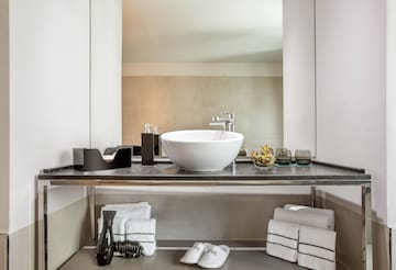 a sink on a counter