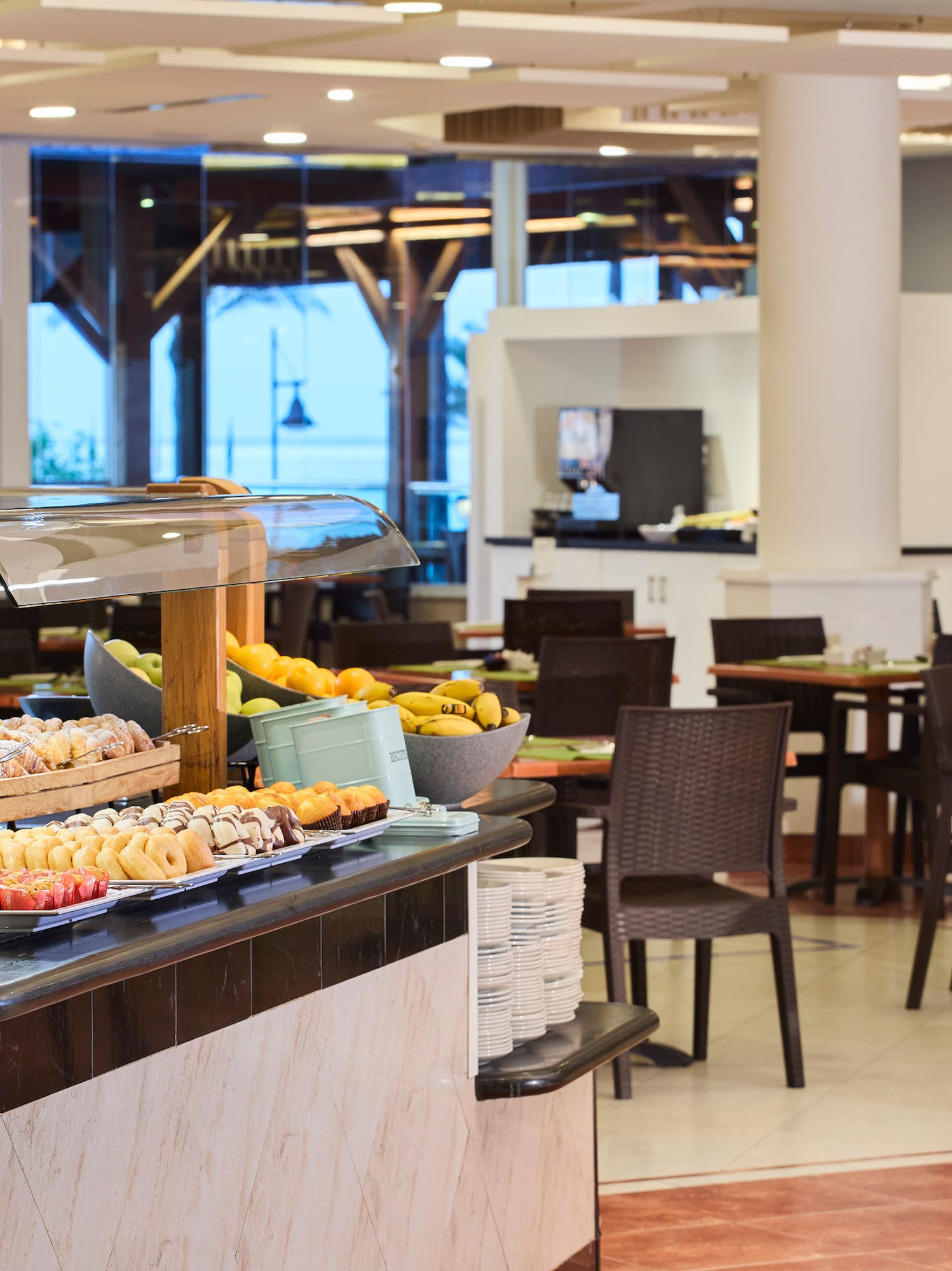 a food on the counter