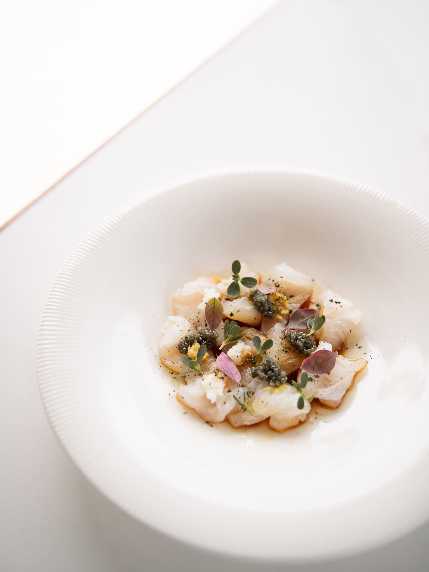 a plate of food on a table