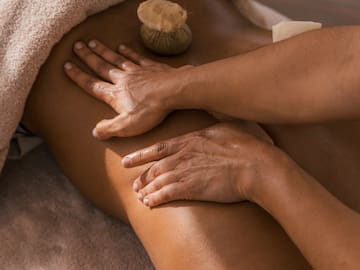 a person getting a massage