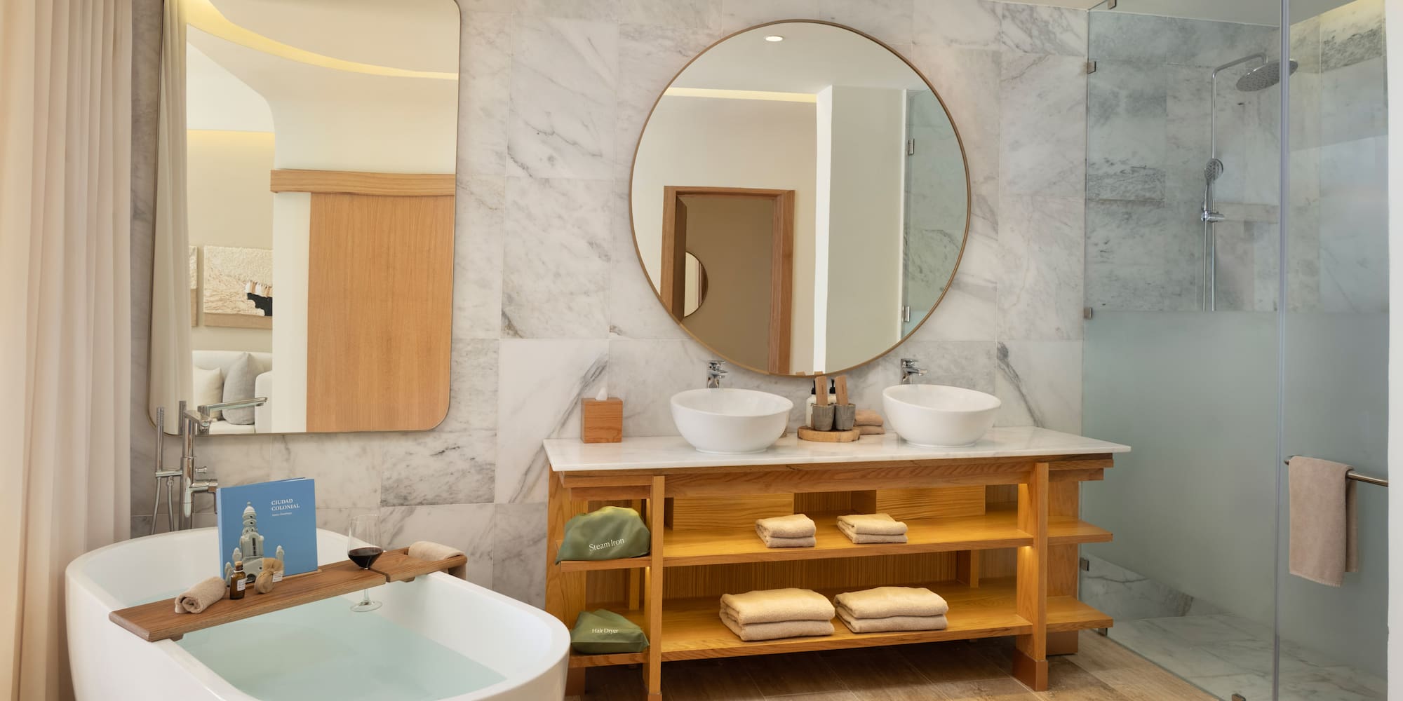 a bathroom with a sink and a tub