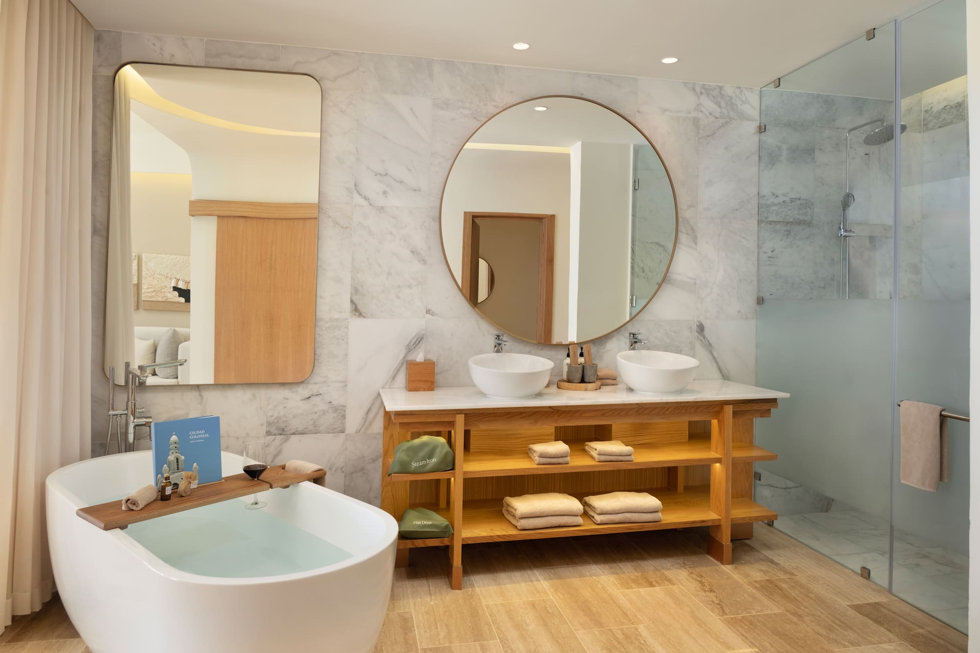 a bathroom with a sink and a tub