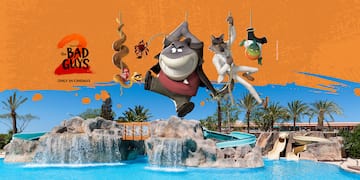cartoon characters from a rope