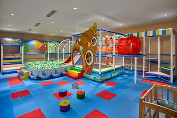 a large indoor play area