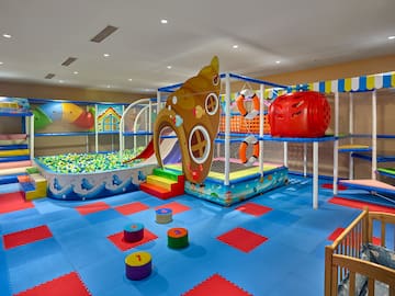 a large indoor play area