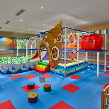 a large indoor play area