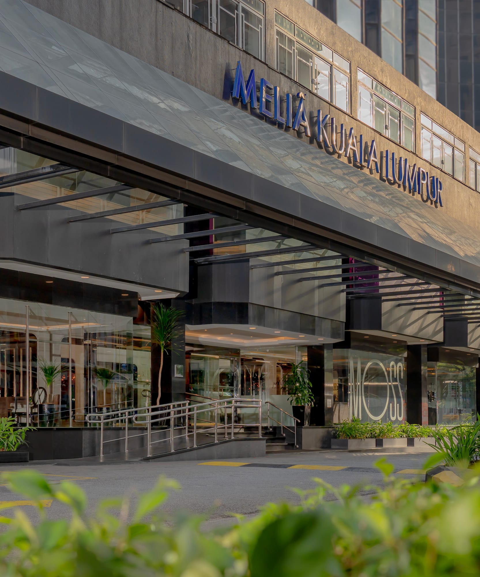 a building with a sign on the front