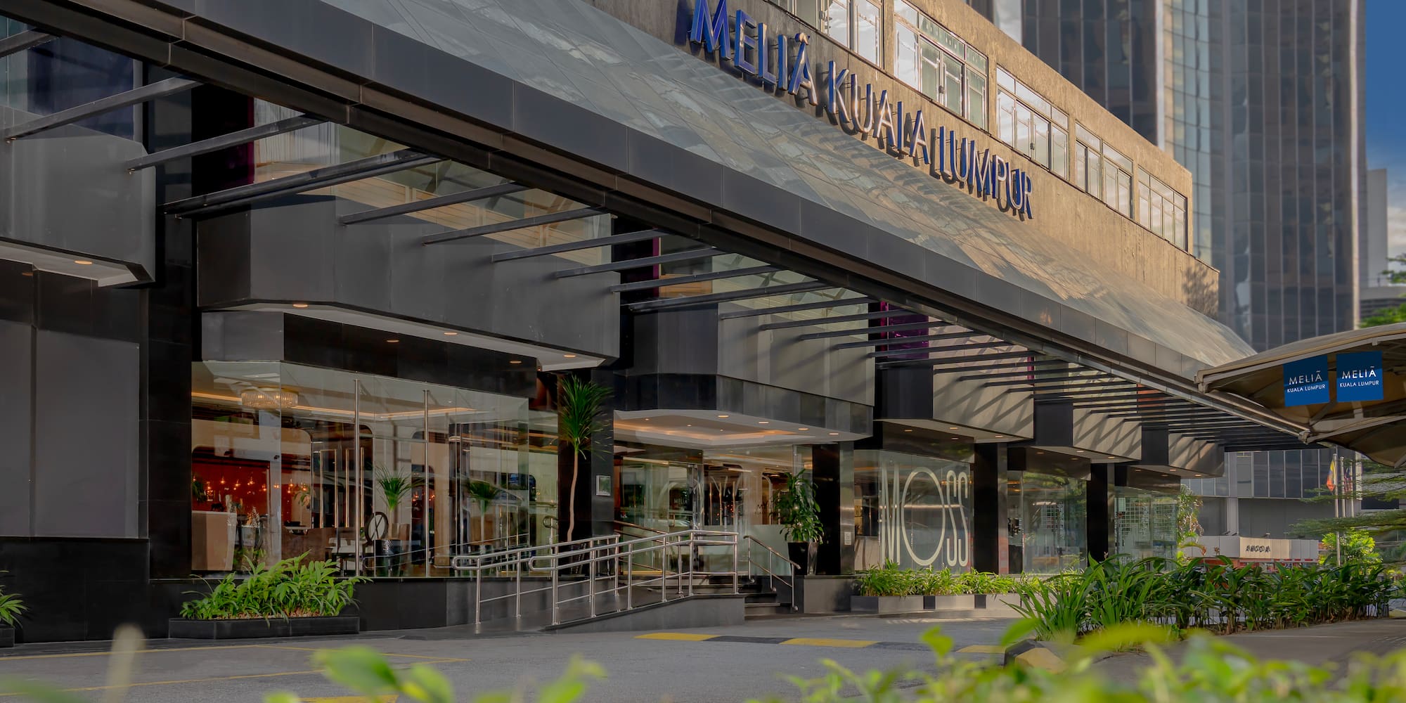 a building with a sign on the front