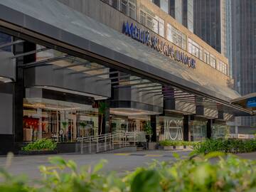 a building with a sign on the front