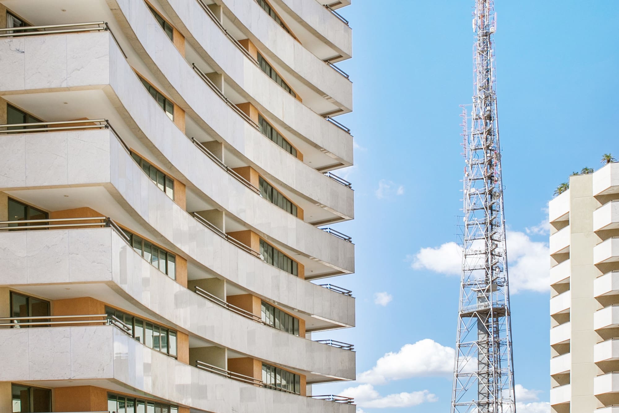 a building with a tower