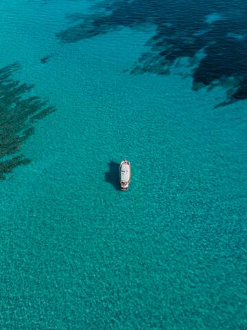 a boat in the water