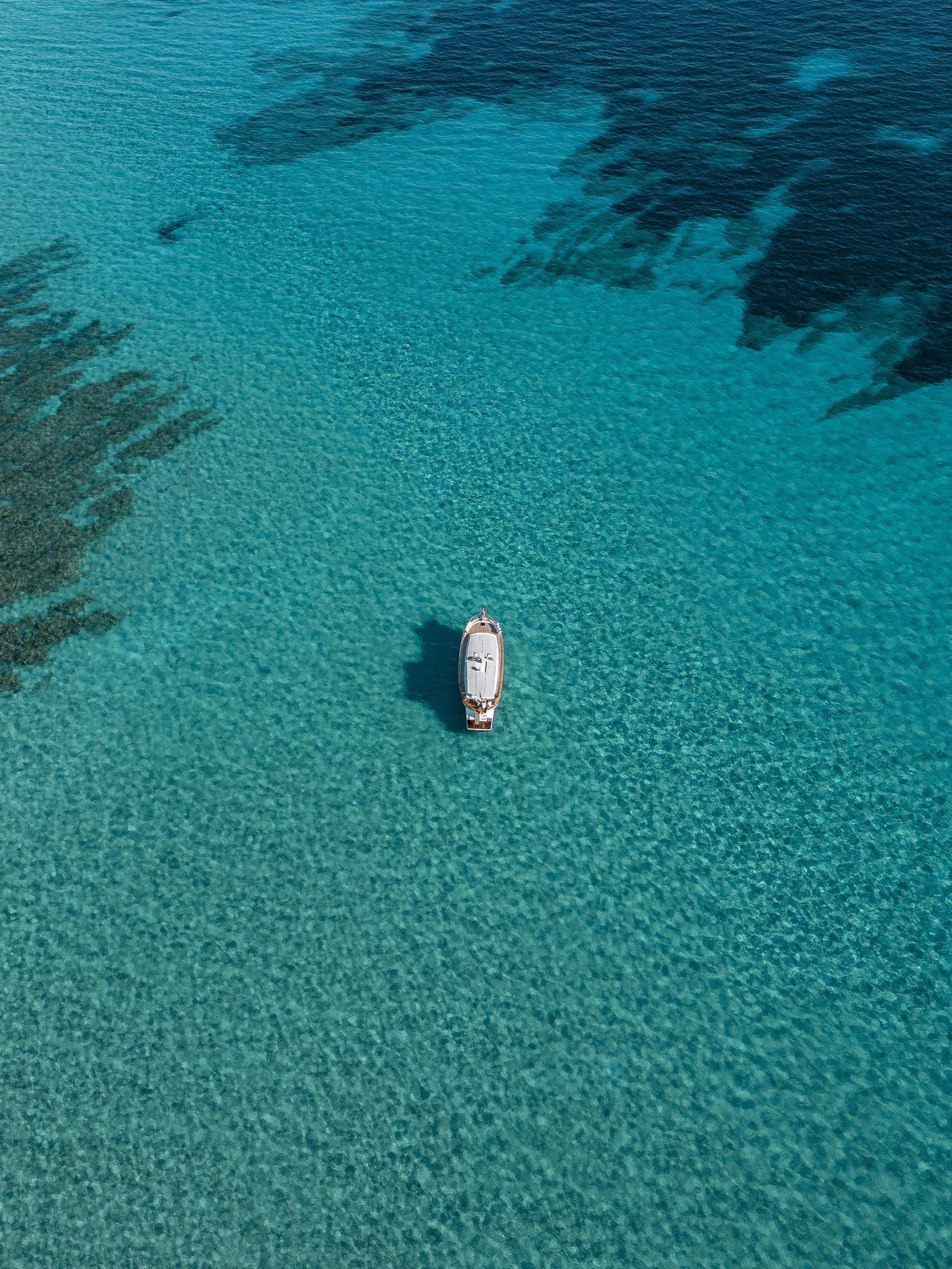 a boat in the water