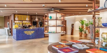 a store with shelves and books