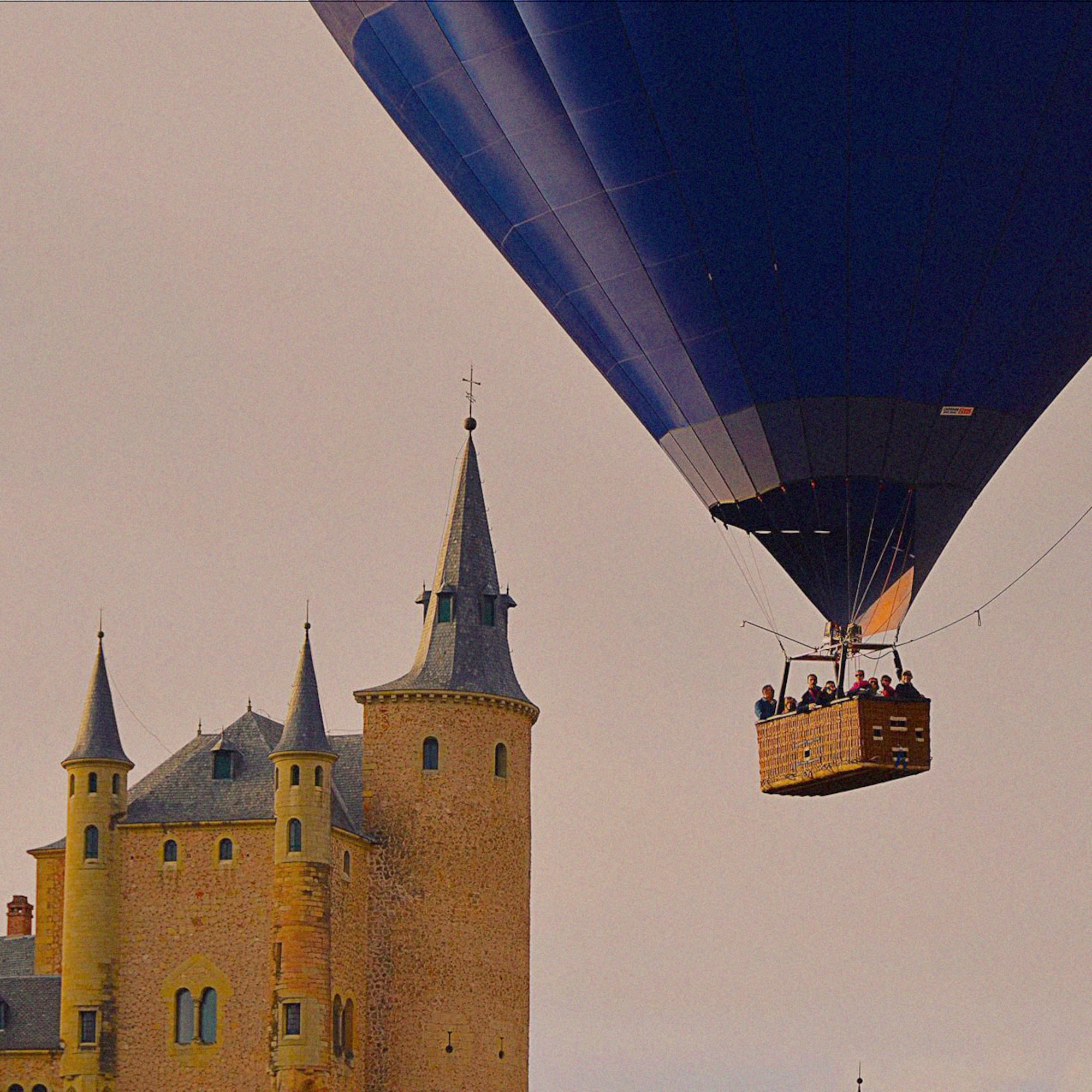 a hot air balloon in the sky