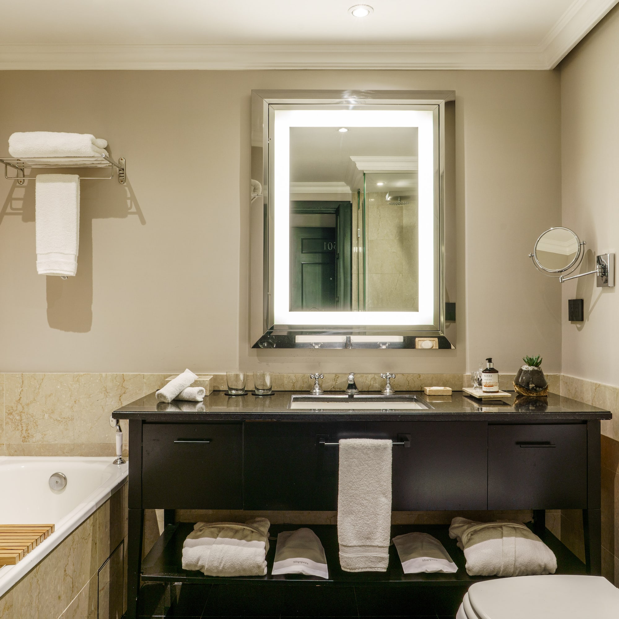 a bathroom with a sink and a bathtub