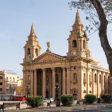 a large building with a clock tower