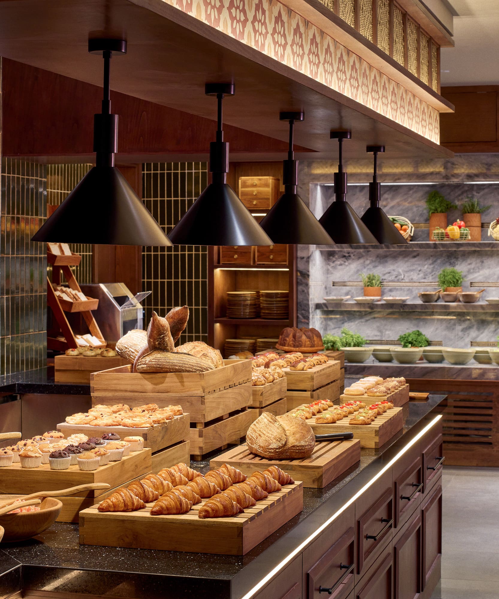 a food on the counter