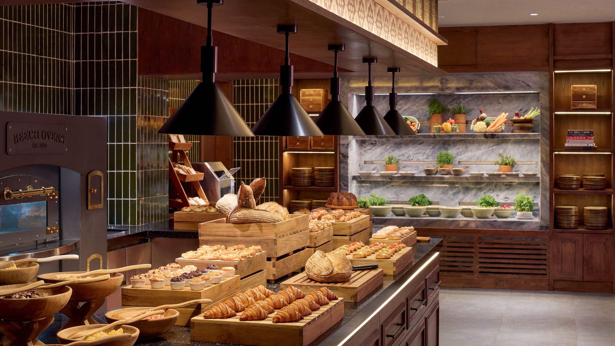 a food on the counter