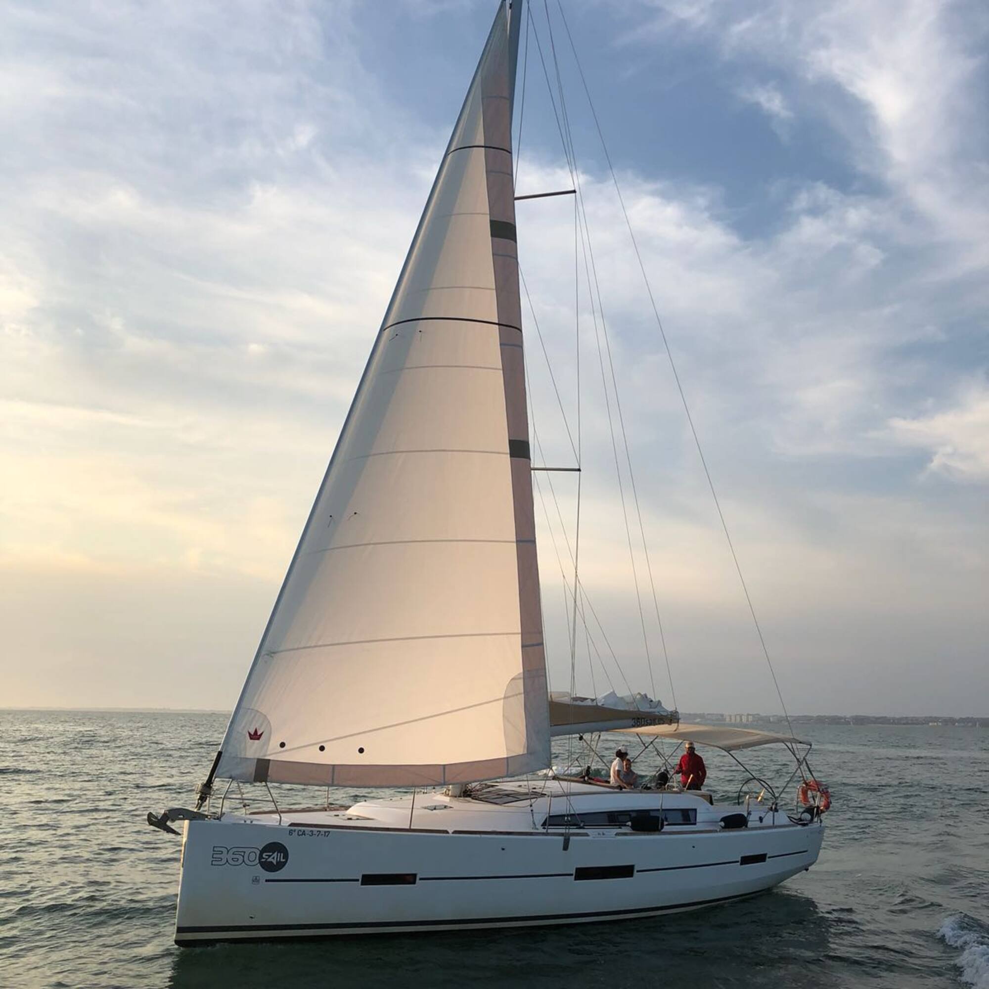 a sailboat on the water