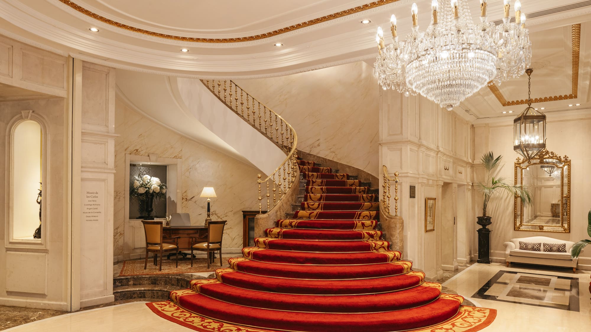 a staircase in a house