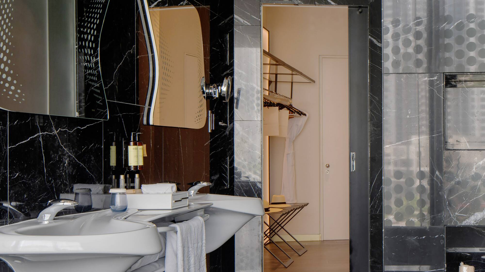 a bathroom with a sink and a bathtub