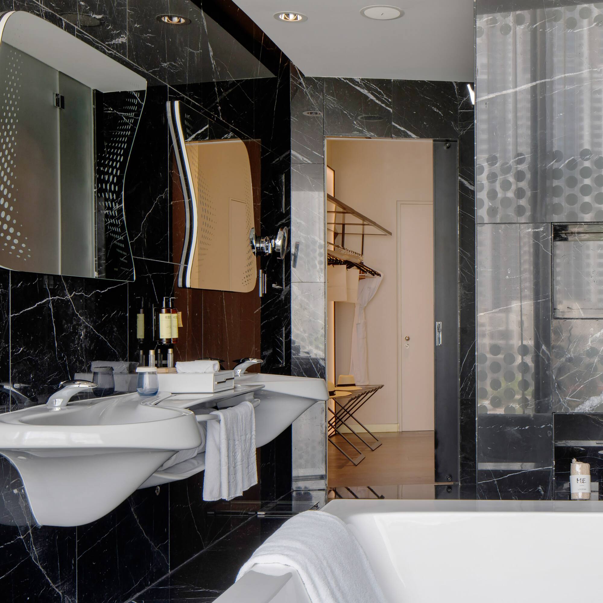 a bathroom with a sink and a bathtub