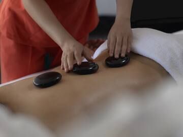 a person getting a massage