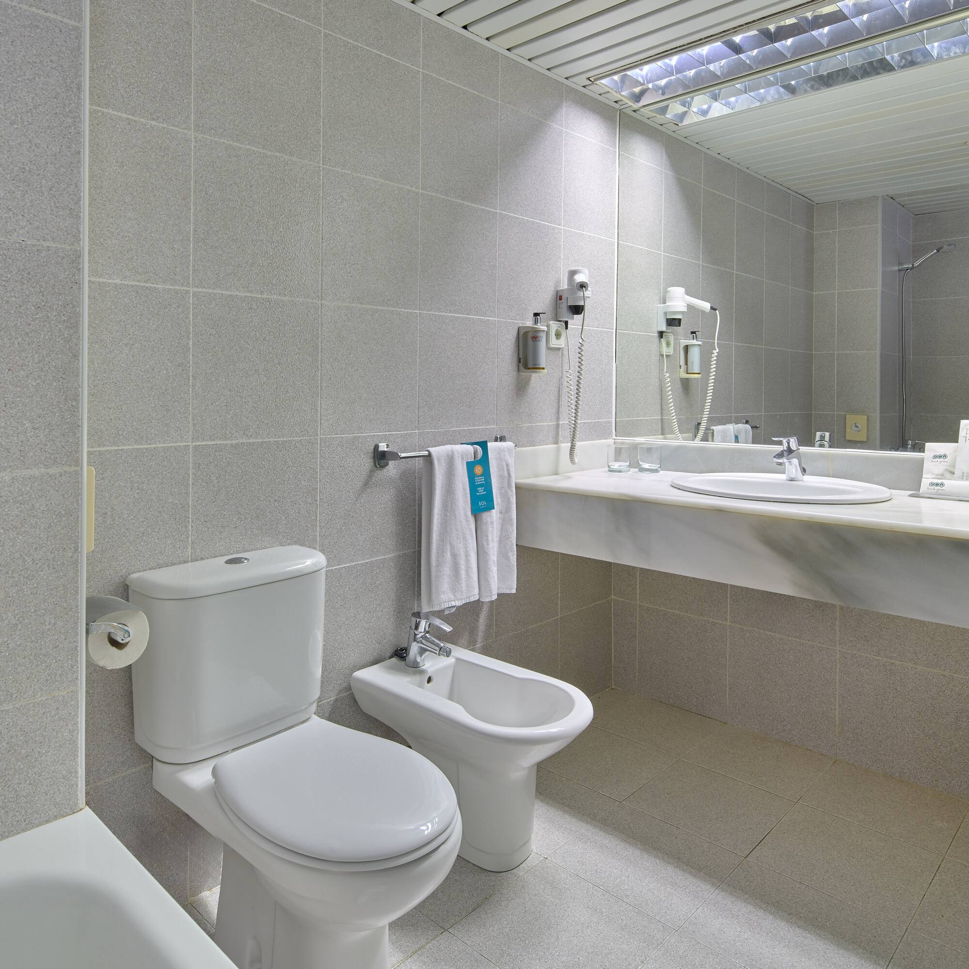 a bathroom with a sink and toilet