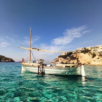 a boat in the water