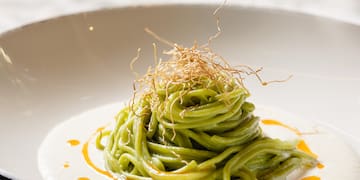 a plate of food on a table