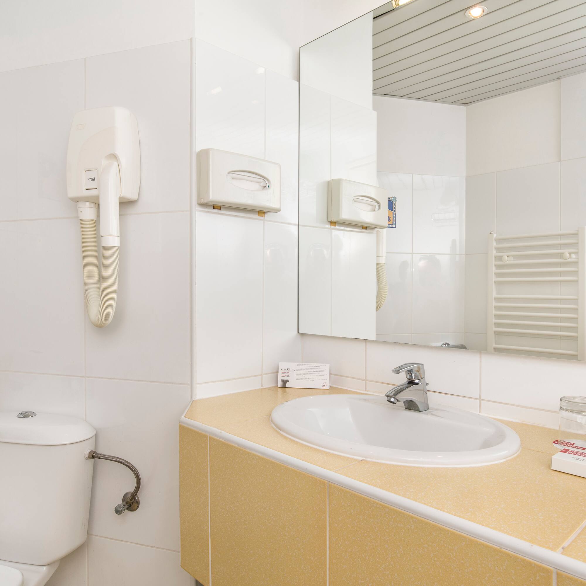 a bathroom with a sink and toilet