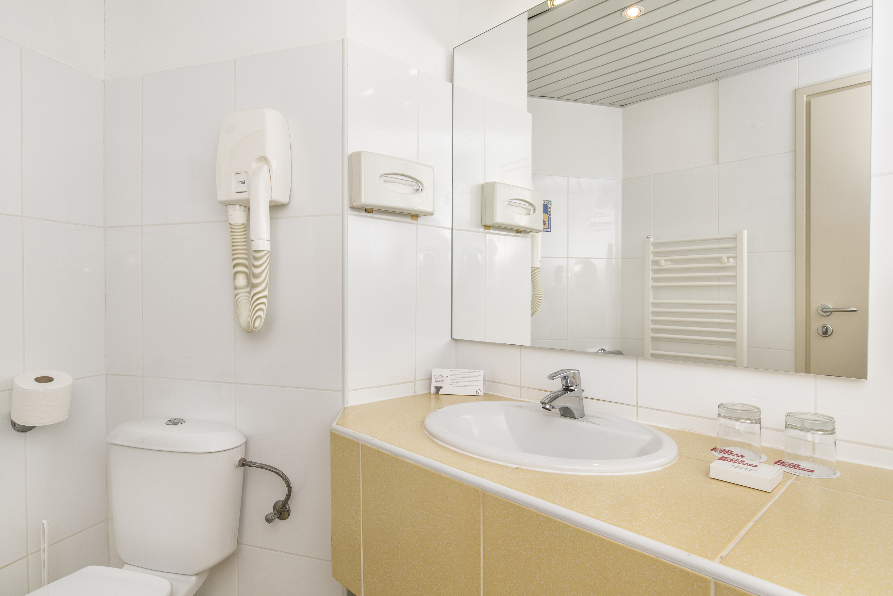 a bathroom with a sink and toilet
