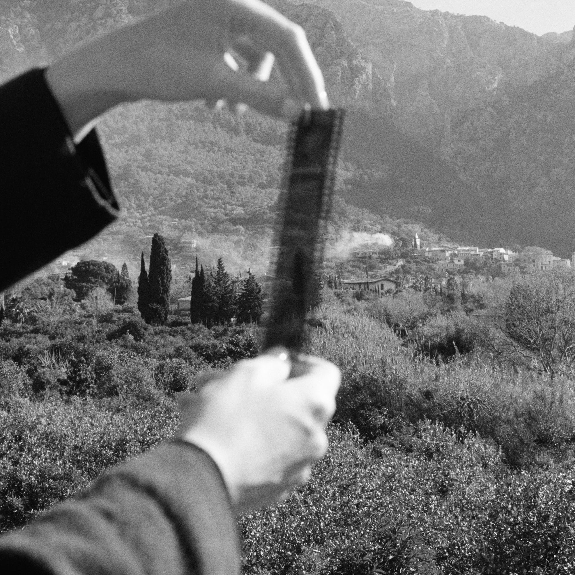 a person holding a piece of paper