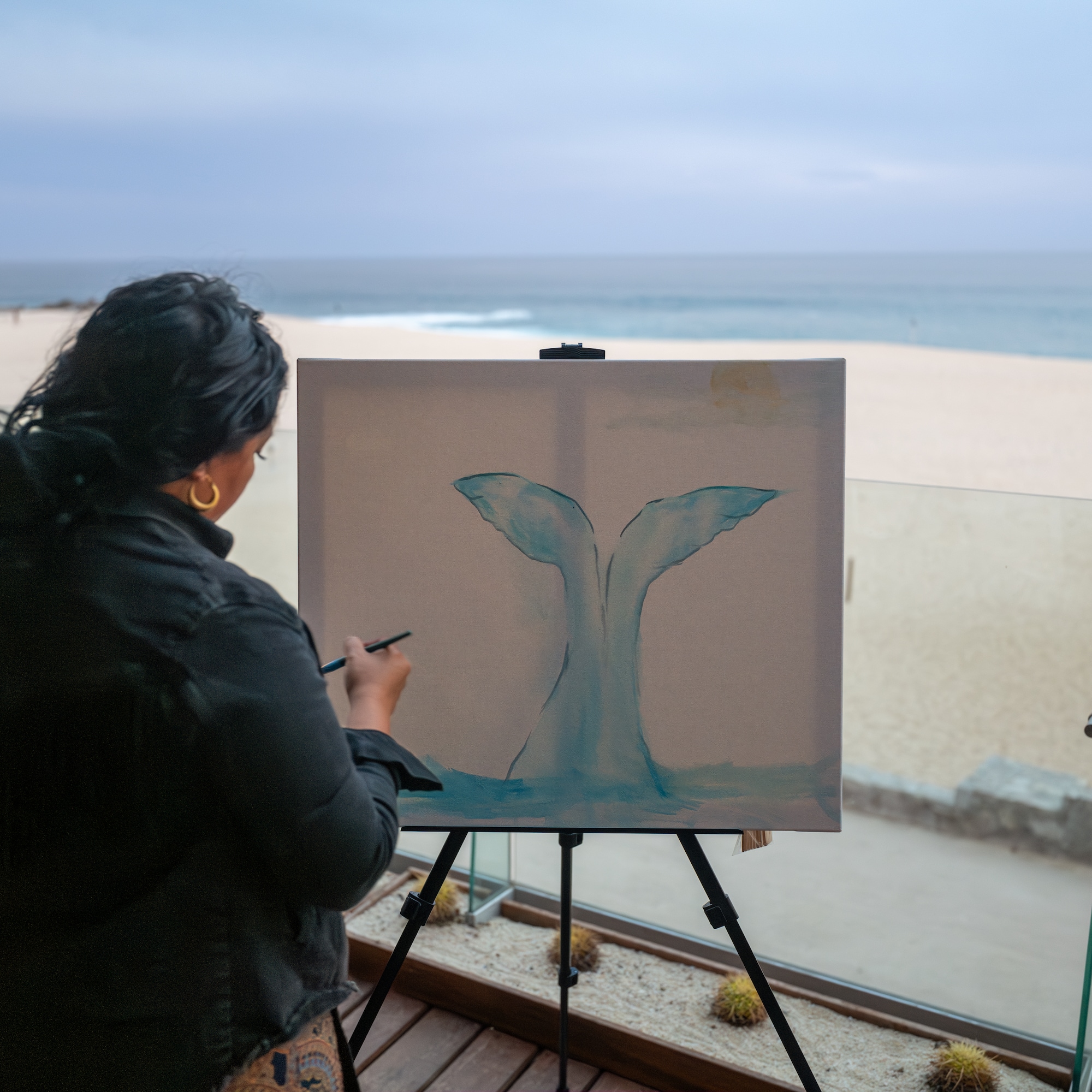 a white background with black and white clouds