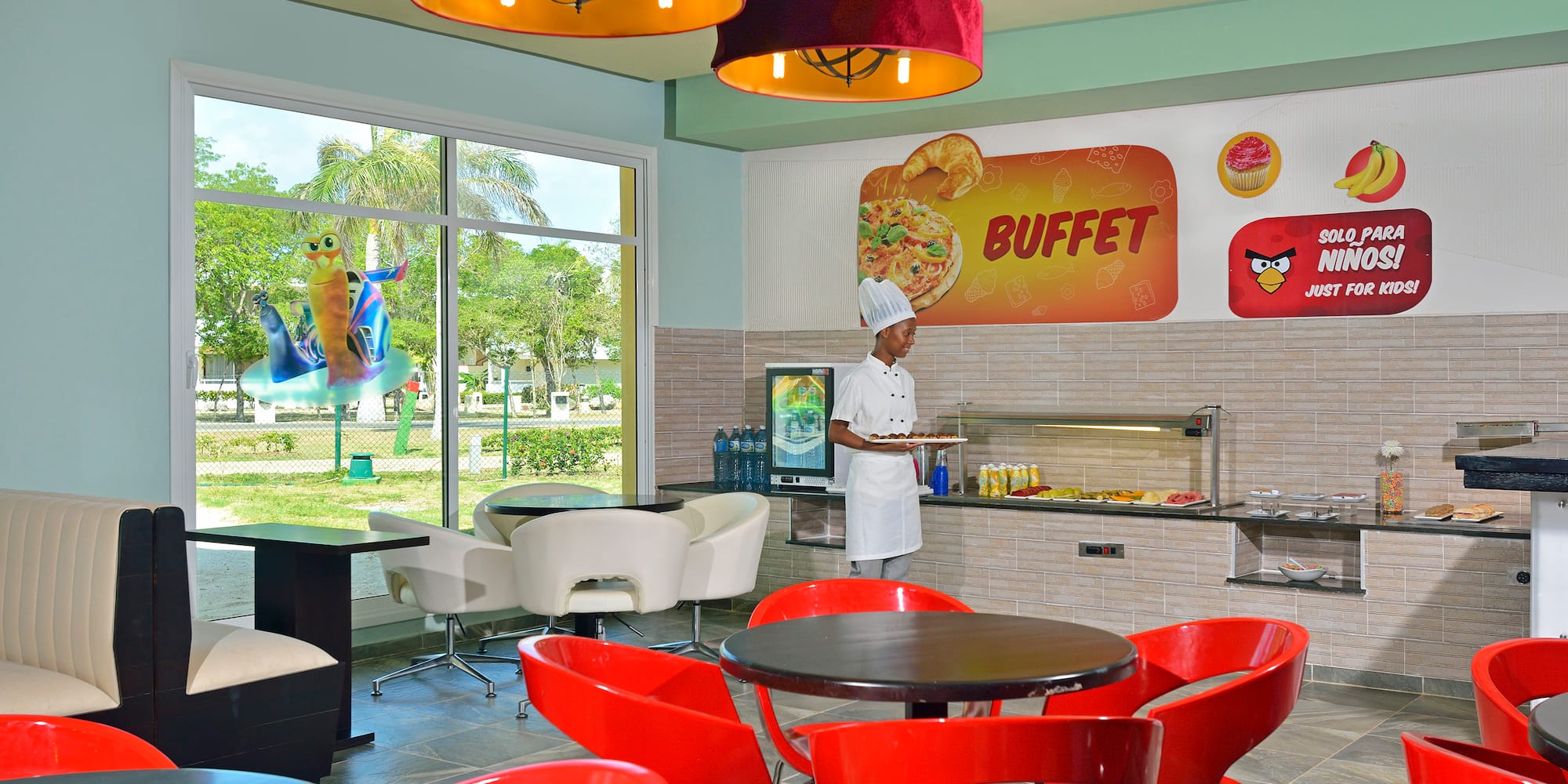 a chef in a restaurant