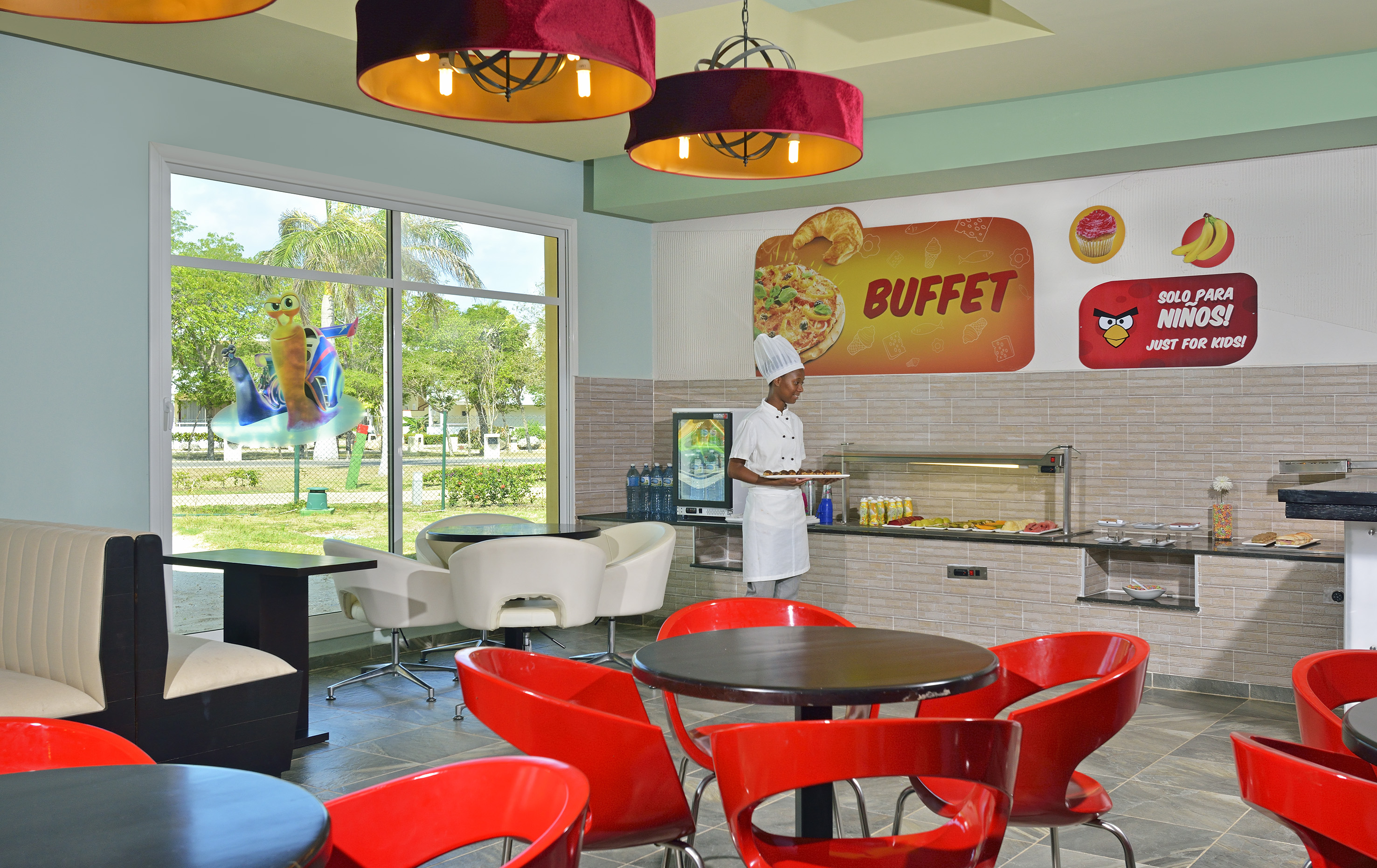 a chef in a restaurant