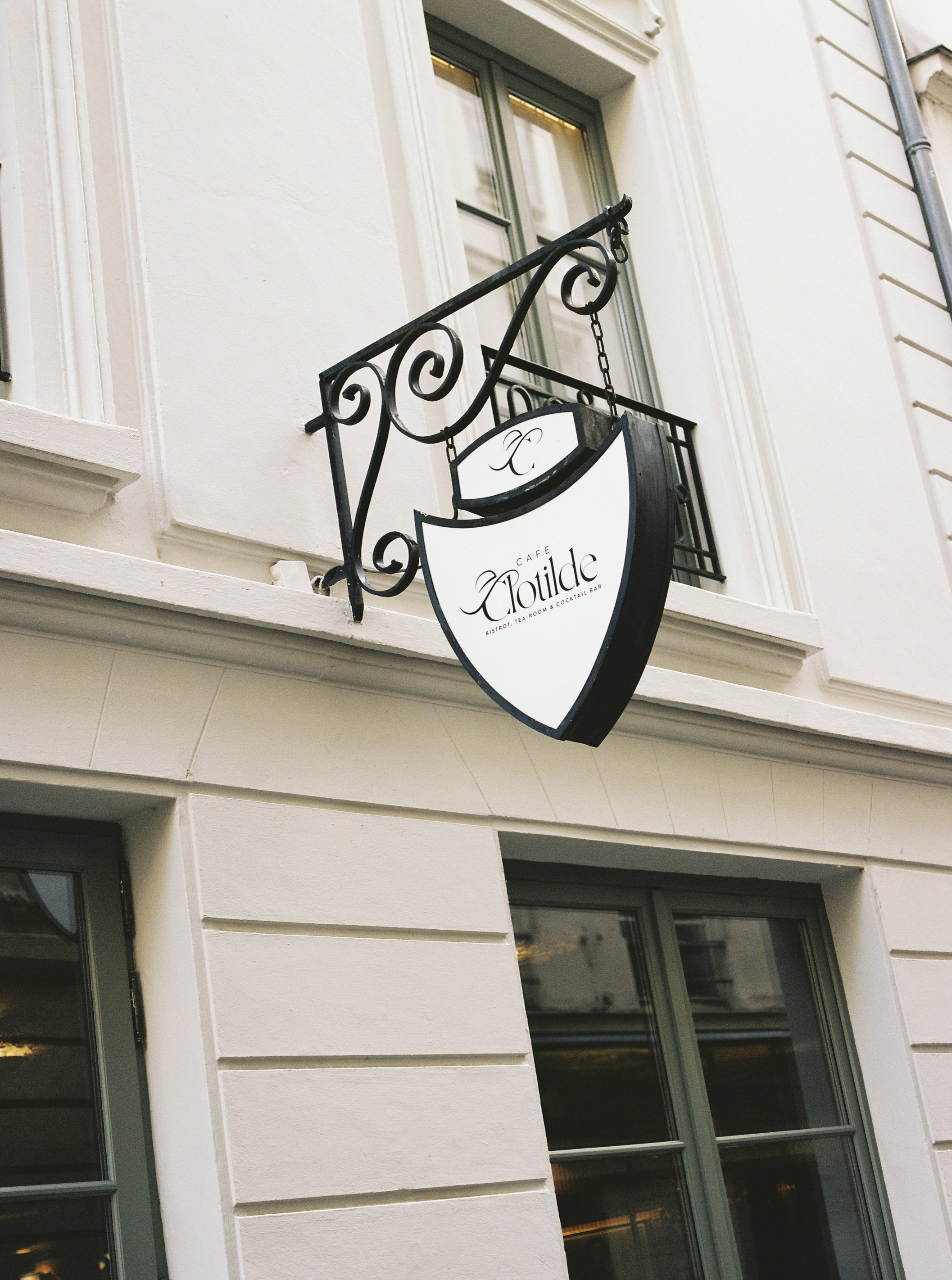 a sign on a building