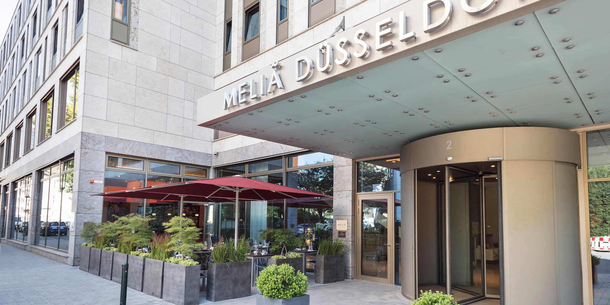 a building with a sign on the front