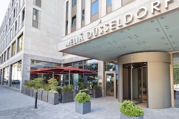 a building with a sign on the front