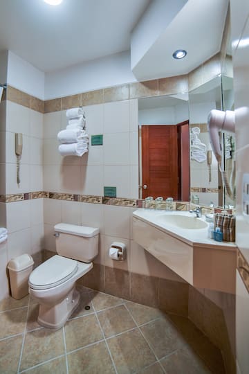 a bathroom with a sink and toilet