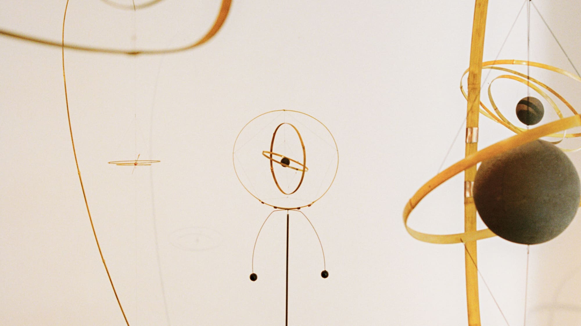 a group of objects from a wall