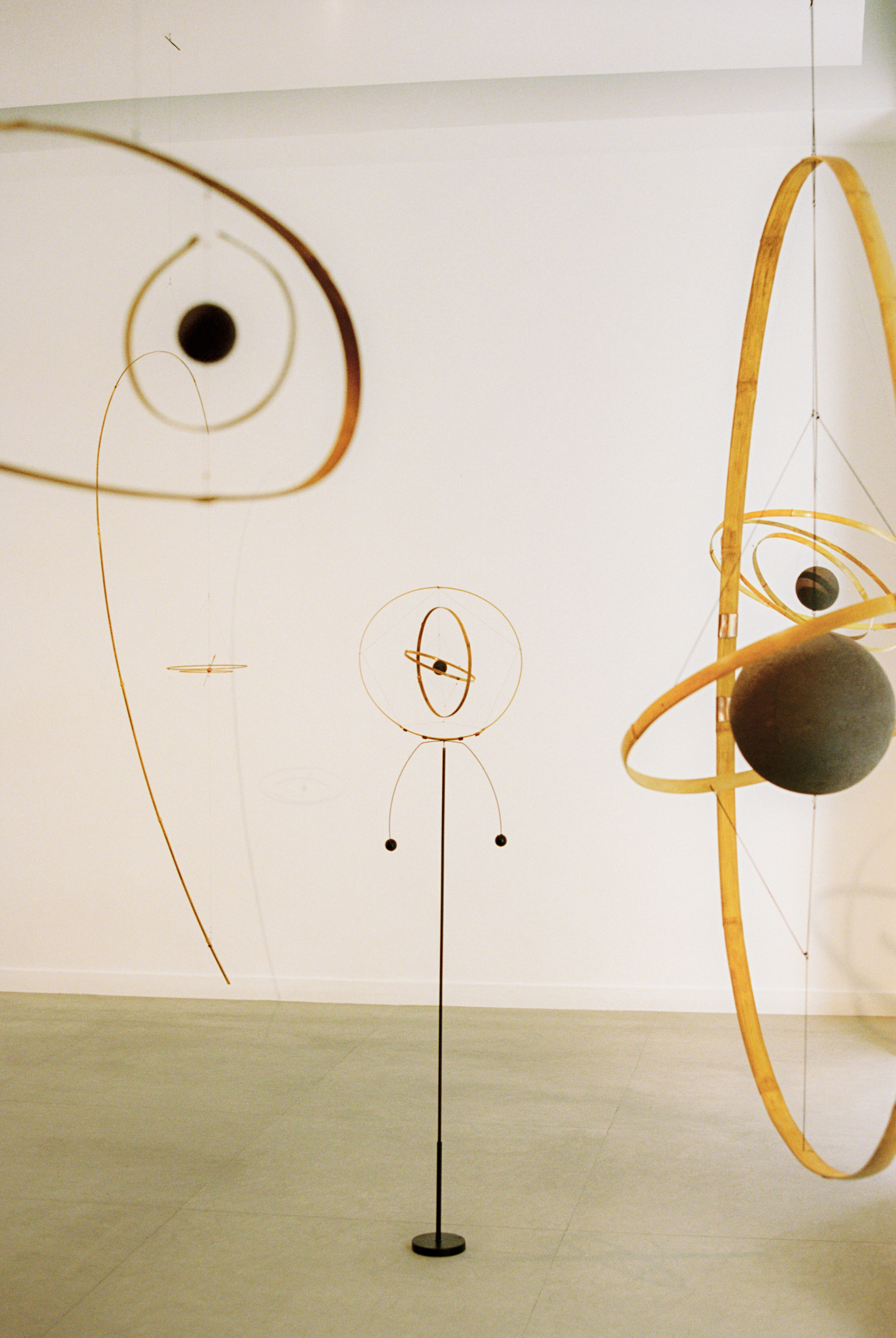 a group of objects from a wall