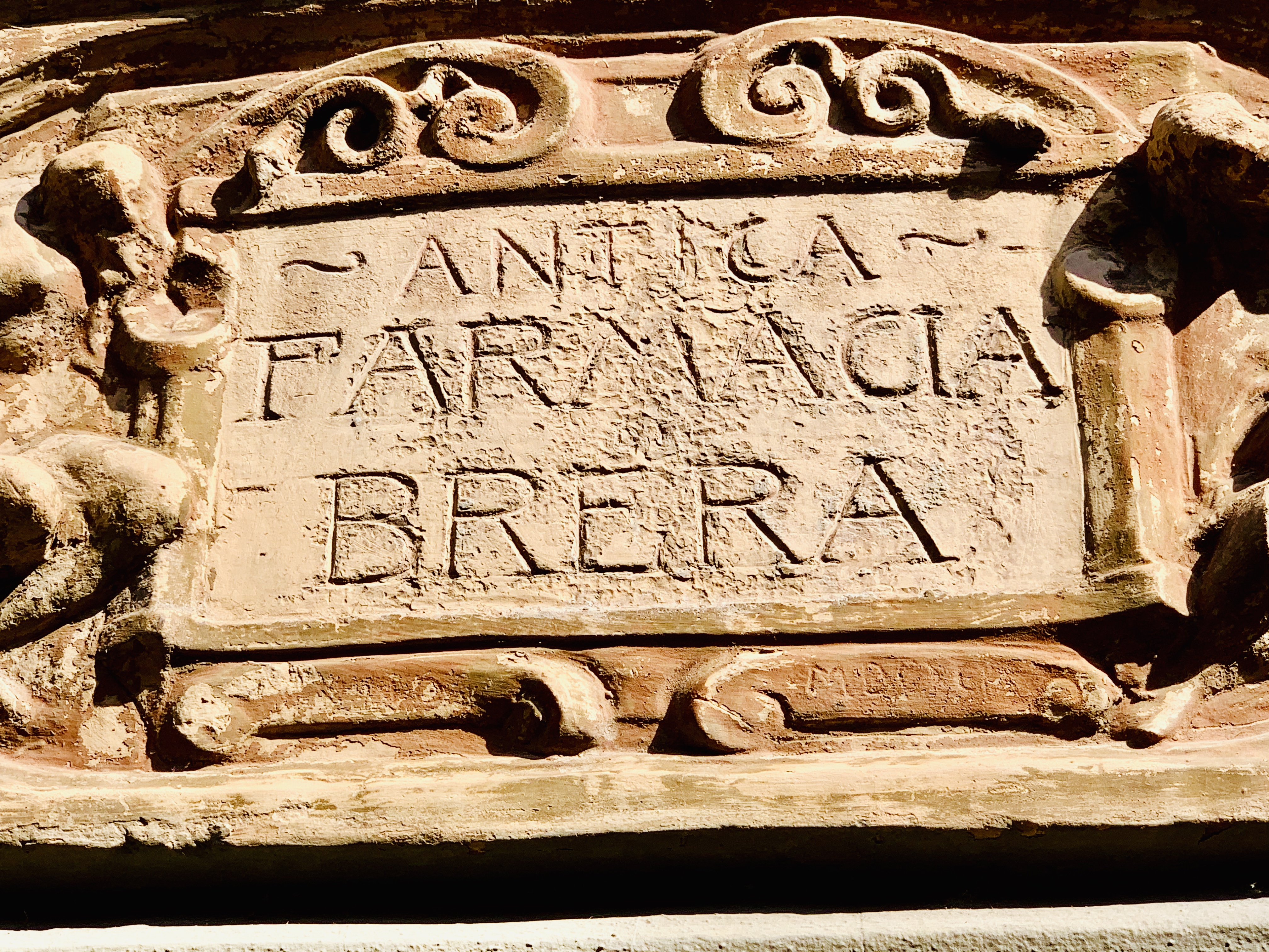 a sign on a building